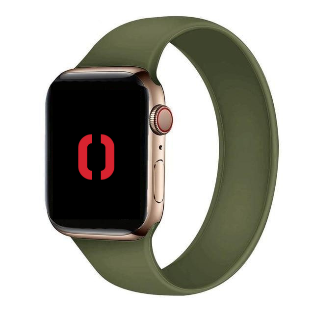 Silicone Elastic Loop Band for Apple Watch