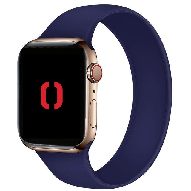 Silicone Elastic Loop Band for Apple Watch