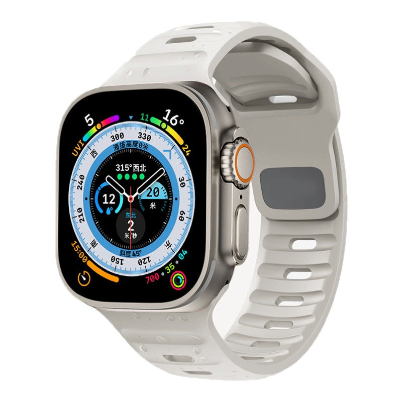 Soft Silicone Strap for Apple Watch